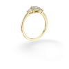 טבעת פיפה דקה - זהב צהוב