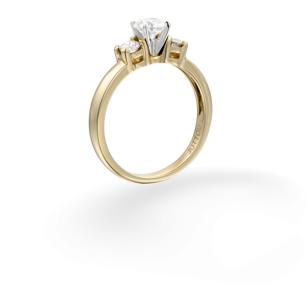 טבעת שארלוט - זהב צהוב